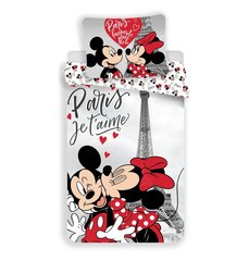 Комплект постельного белья Minnie & Mickey 140 x 200 см + наволочка 70 x 90 см цена и информация | Детское постельное бельё | 220.lv