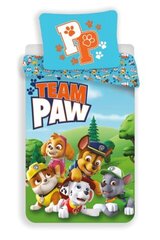 Gultas veļas komplekts Paw Patrol 140 x 200 cm + spilvendrāna 50 x 70 cm цена и информация | Детское постельное бельё | 220.lv