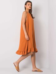 Oranža vasaras kleita Simone 292016562 cena un informācija | Kleitas | 220.lv