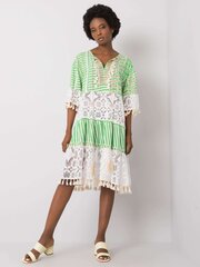 Платье женское Nayeli 292024938, зеленое цена и информация | Платья | 220.lv