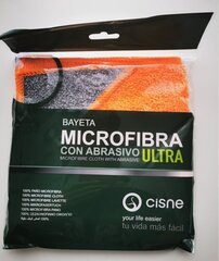 Салфетка из микрофибры с абразивом Cisne Ultra, 1 шт. цена и информация | Чистящие средства | 220.lv