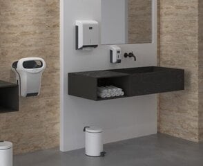 Papīra dvieļu un salvešu turētājs JVD Cleanline 400-600, balts цена и информация | Аксессуары для ванной комнаты | 220.lv