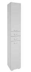 Шкаф-пенал для ванны Defra PIK C30 2D2S 095-C-03004, белый цена и информация | Шкафчики для ванной | 220.lv