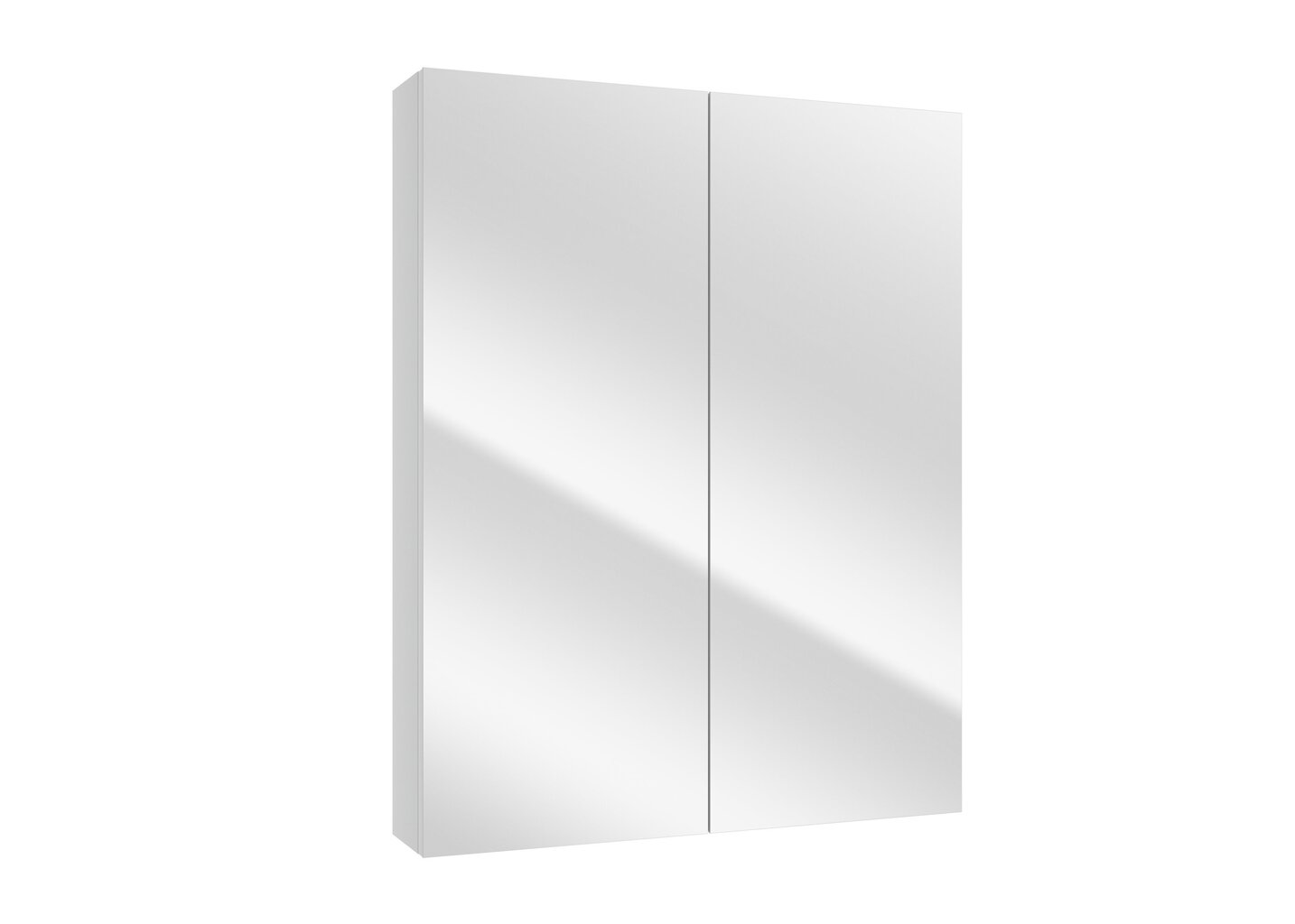 Sienas vannas istabas skapītis ar spoguli Defra Gizmo E60 190-E-06007, balts цена и информация | Vannas istabas skapīši | 220.lv