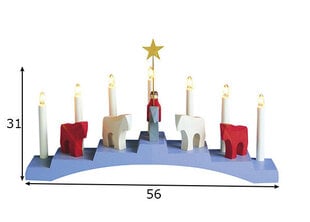 Подсвечник Staffan цена и информация | Рождественское украшение CA1029 | 220.lv