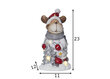 Apdares aļņi, 6LED, ar akumulatoru cena un informācija | Ziemassvētku dekorācijas | 220.lv
