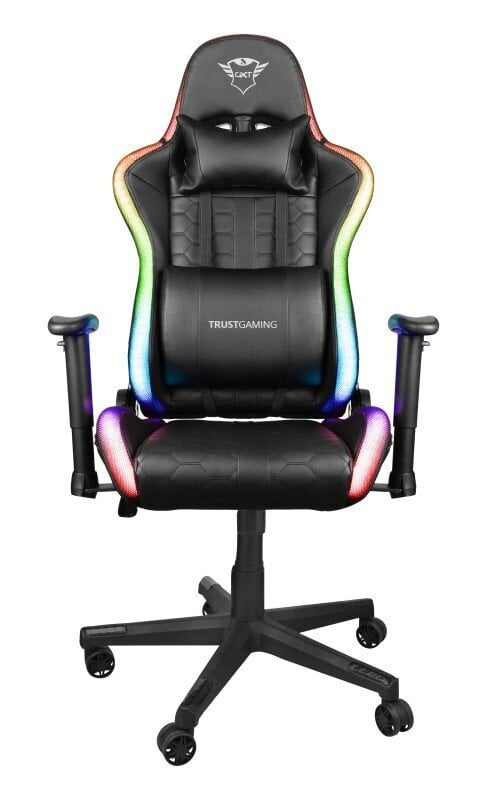 GAMING CHAIR GXT716 RIZZA RGB/23845 TRUST цена и информация | Biroja krēsli | 220.lv