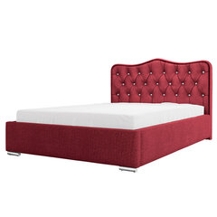 Кровать Selsey Sytian, 140x200 см, красная цена и информация | Кровати | 220.lv