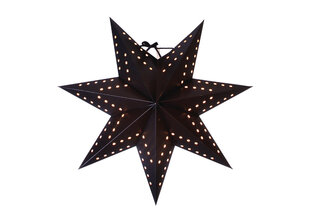 Zvaigzne Bobo, melnā krāsā cena un informācija | Ziemassvētku dekorācijas | 220.lv