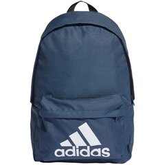 Mugursoma, Adidas Classic Badge of Sport H34810, zila/balta cena un informācija | Sporta somas un mugursomas | 220.lv