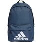 Mugursoma, Adidas Classic Badge of Sport H34810, zila/balta cena un informācija | Sporta somas un mugursomas | 220.lv