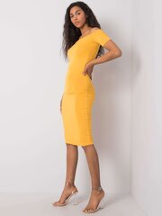 Платье женское Dorita 291999469, желтое цена и информация | Платья | 220.lv