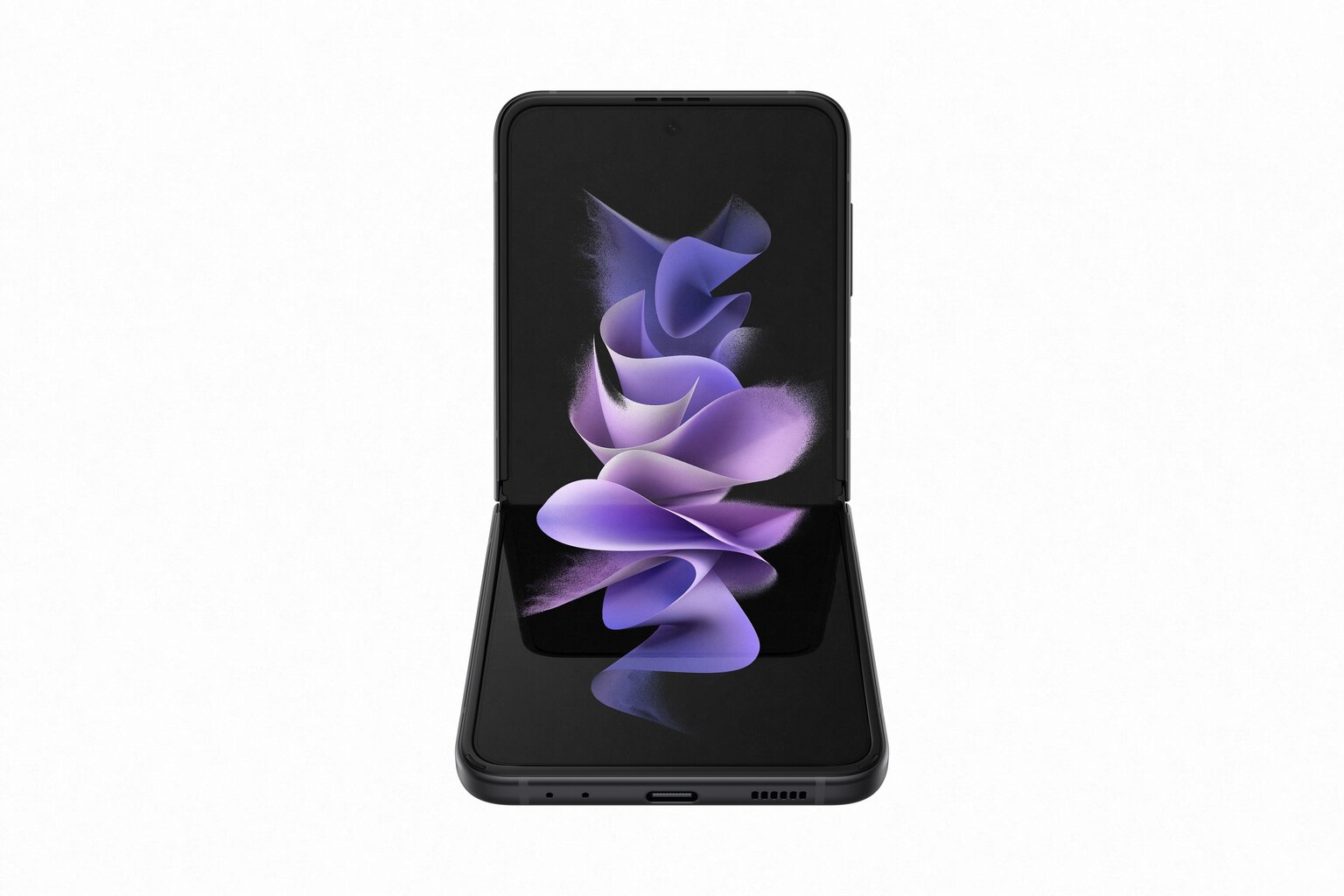 Samsung Galaxy Flip3, 128 GB, Phantom Black цена и информация | Mobilie telefoni | 220.lv