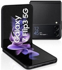 Samsung Galaxy Flip3, 128 GB, Phantom Black цена и информация | Мобильные телефоны | 220.lv