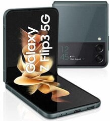 Samsung Galaxy Flip3 5G, 128 GB, eSIM, Phantom Green cena un informācija | Mobilie telefoni | 220.lv