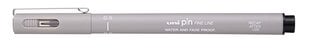 Маркер UNI PIN-200 0.5mm Light grey цена и информация | Письменные принадлежности | 220.lv