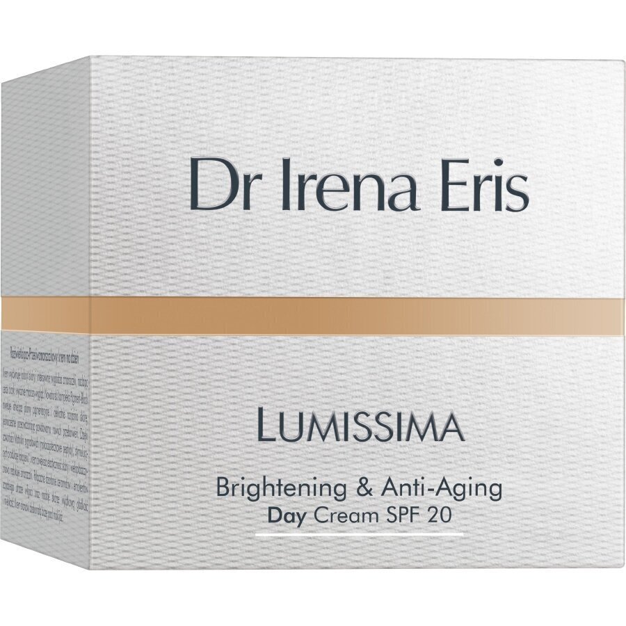 Dienas izgaismojošs pretgrumbu krēms Dr Irena Eris Lumissima, SPF20, 50ml цена и информация | Sejas krēmi | 220.lv