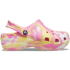 Iešļūcenes sievietēm, Crocs™ Classic Platform Marbled Clog Women's 135183, krāsainas cena un informācija | Iešļūcenes, čības sievietēm | 220.lv