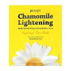 Маска для лица Petitfee Chamomile Lightening Hydrogel 1 шт цена и информация | Маски для лица, патчи для глаз | 220.lv