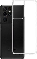 Чехол 3MK ClearCase для Samsung Galaxy S21 Ultra, прозрачный цена и информация | Чехлы для телефонов | 220.lv