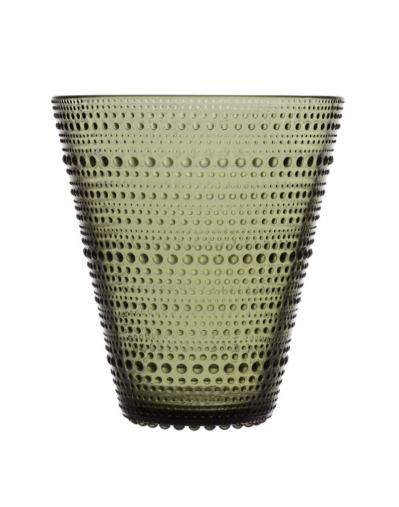 Iittala Kastehelm vāze 154 mm, Moss Green cena un informācija | Vāzes | 220.lv