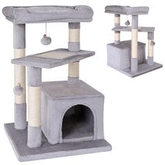 Когтеточка для кошек Lotte, светло-серый цена и информация | Когтеточки | 220.lv