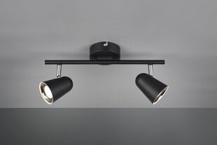 LED spotlampa Toulouse, melna, satur divas 3,5 W, 400 lm spuldzes цена и информация | Потолочные светильники | 220.lv