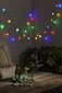Vieglā ķēde "Ogas&quot;. 50 krāsainas LED gaismas, garums 7,35m IP44 цена и информация | Ziemassvētku dekorācijas | 220.lv