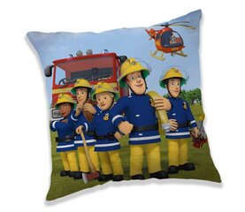Декоративная подушка Fireman Sam 036, 40x40 см цена и информация | Декоративные подушки и наволочки | 220.lv