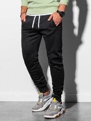 Штаны спортивные мужские Ombre P867, черные цена и информация | Мужские брюки | 220.lv