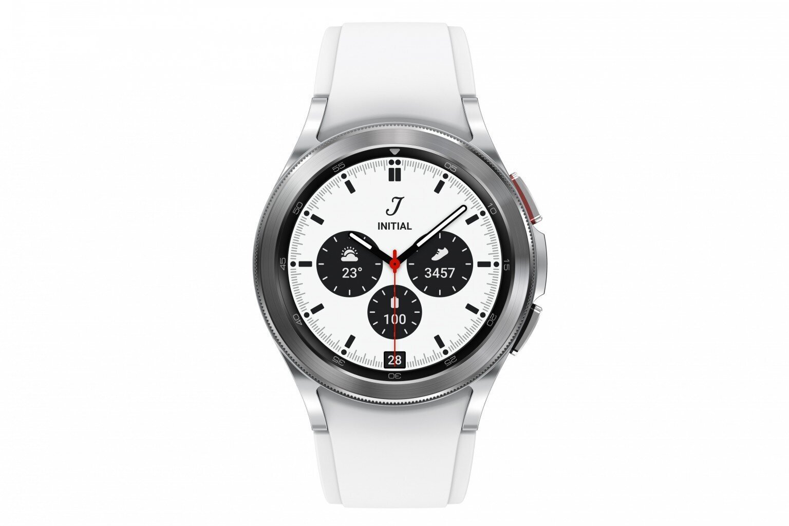 Viedpulkstenis Samsung Galaxy Watch 5 (BT,44mm), Silver SM-R910NZSAEUE cena