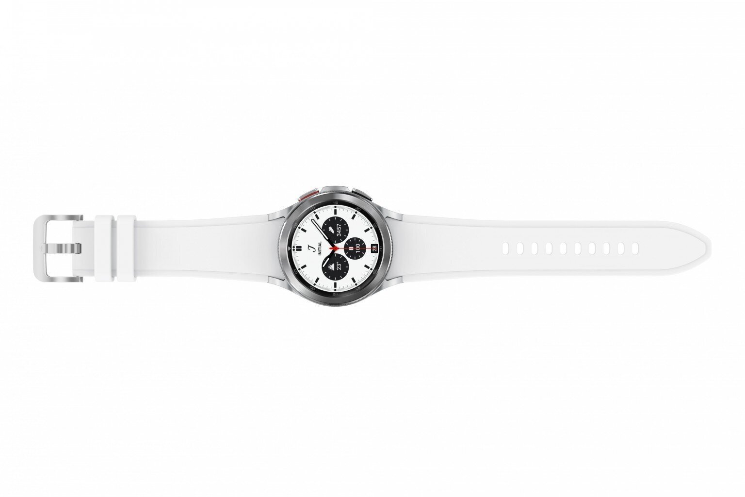 Samsung Galaxy Watch 4 Classic (BT,42mm), Silver SM-R880NZSAEUD цена и информация | Viedpulksteņi (smartwatch) | 220.lv