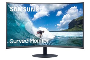 LCD Monitor|SAMSUNG|C32T550FDR|32"|Curved|Panel VA|1920x1080|16:9|75Hz|4 ms|Speakers|Tilt|Colour Dark Blue / Grey|LC32T550FDRXEN цена и информация | Мониторы | 220.lv