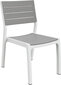 Dārza krēsls, Keter Harmony, balts/gaiši pelēks cena un informācija | Dārza krēsli | 220.lv