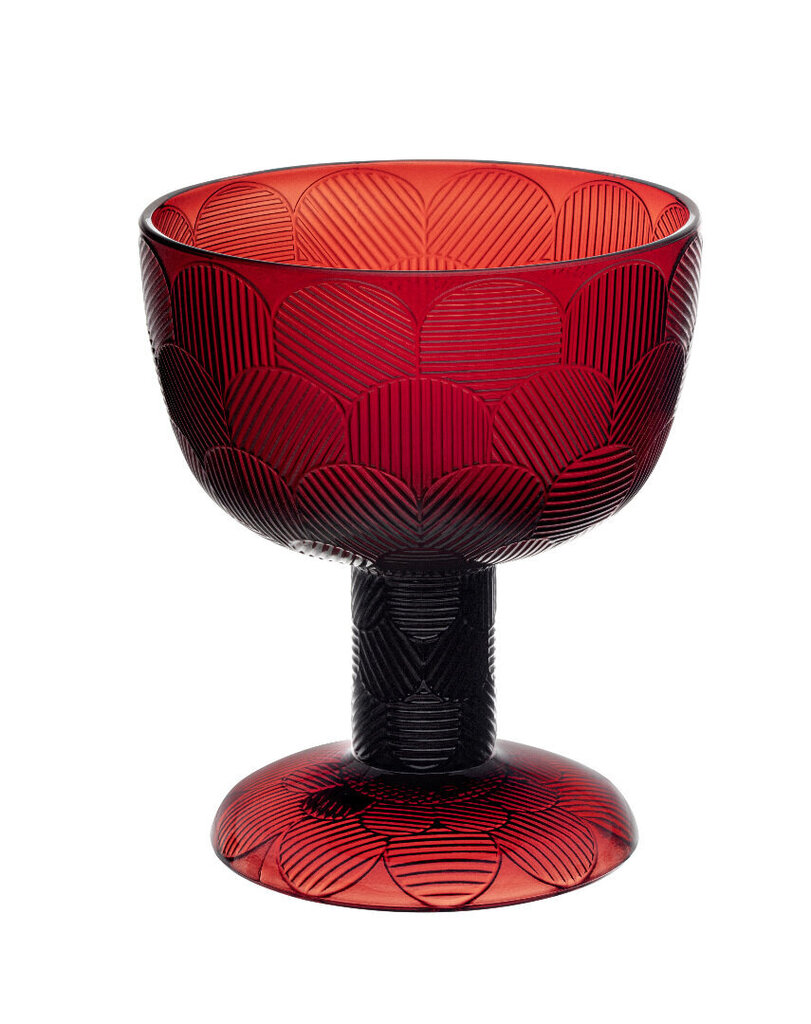 Iittala kauss Miranda 145 mm, dzērveņu sarkans цена и информация | Trauki, šķīvji, pusdienu servīzes | 220.lv