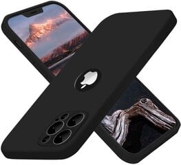 Forcell SOFT Telefona vāciņš priekš IPHONE 12 PRO MAX, melns цена и информация | Чехлы для телефонов | 220.lv