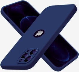 Forcell SOFT Telefona vāciņš priekš IPHONE 12 PRO MAX, jūras zils цена и информация | Чехлы для телефонов | 220.lv