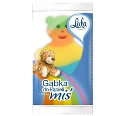 Губка для ванны Lula, детская, мишка, 1 шт. цена и информация | Масла, гели для душа | 220.lv
