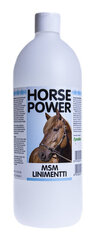 Atjaunojošs krēms dzīvniekiem Horse Power MSM Liniment, 1000 ml cena un informācija | Kopšanas līdzekļi dzīvniekiem | 220.lv