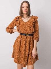 Платье женское Blythe, коричневое цена и информация | Платья | 220.lv
