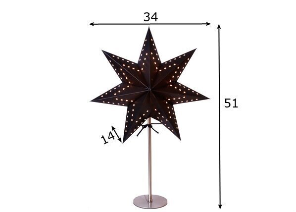 Zvaigzne ar kāju Bobo cena un informācija | Ziemassvētku dekorācijas | 220.lv