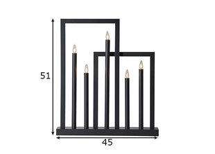 Подсвечник Frame цена и информация | Рождественское украшение CA1029 | 220.lv