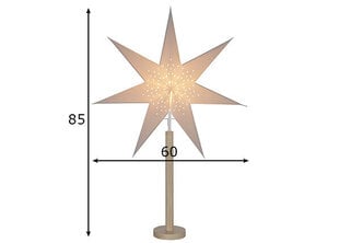 Звезда Eliceа ножке, натуральная цена и информация | Рождественские украшения | 220.lv
