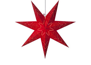 Zvaigzne Sensy, sarkanā krāsā цена и информация | Рождественские украшения | 220.lv