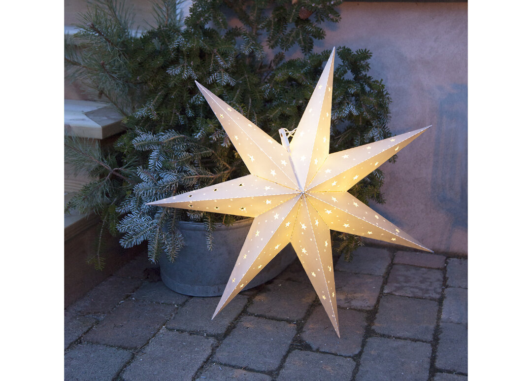 Zvaigzne Alice, baltā krāsā cena un informācija | Ziemassvētku dekorācijas | 220.lv