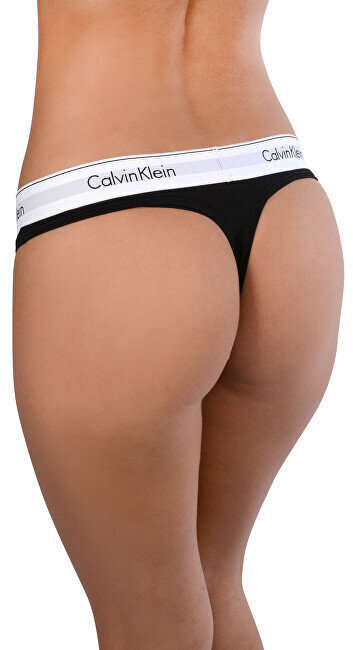 Apakšbikses sievietēm Calvin Klein, melnas cena un informācija | Sieviešu biksītes | 220.lv