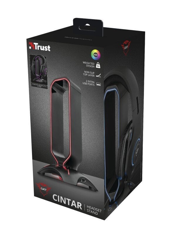 Trust GXT 265 Cintar RGB cena un informācija | Austiņas | 220.lv