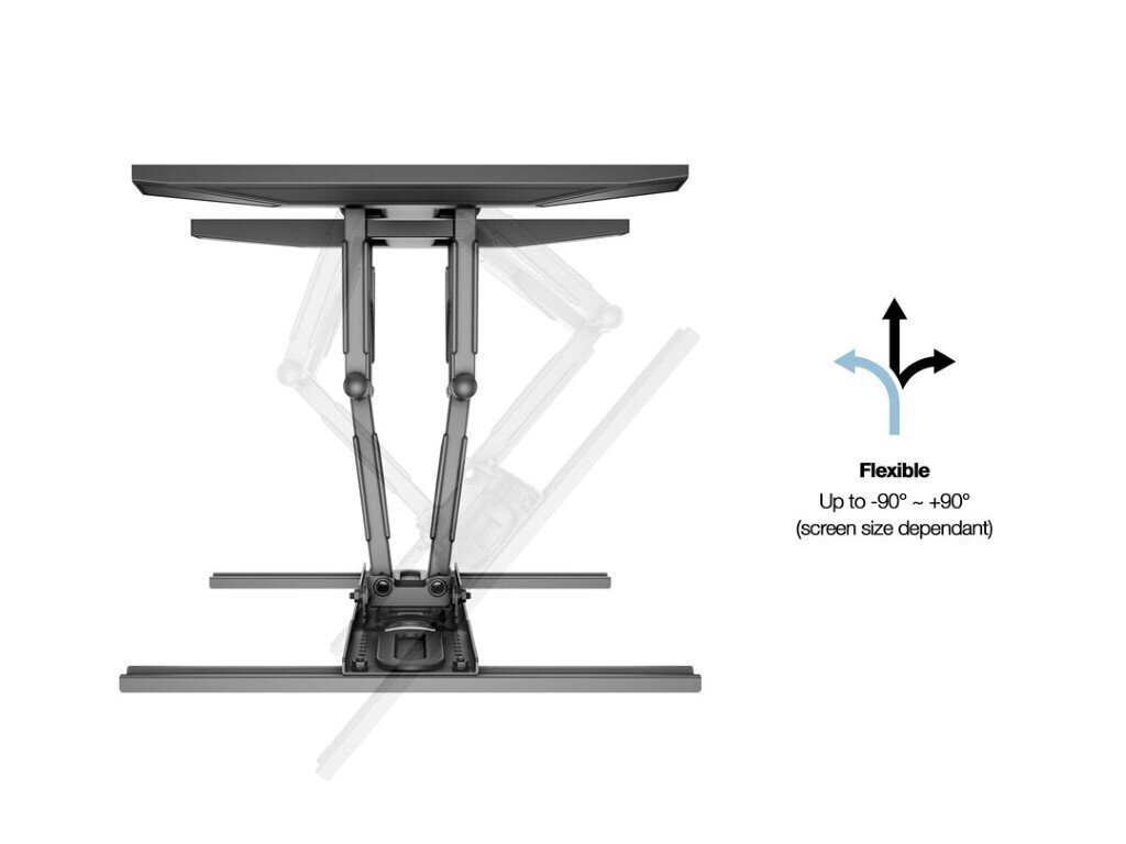 Multibrackets M Flexarm L 40-75” cena un informācija | TV kronšteini | 220.lv