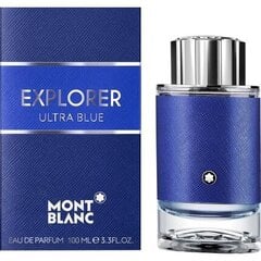 Parfimērijas ūdens Mont Blanc Explorer Ultra Blue EDP vīriešiem, 100 ml цена и информация | Мужские духи | 220.lv