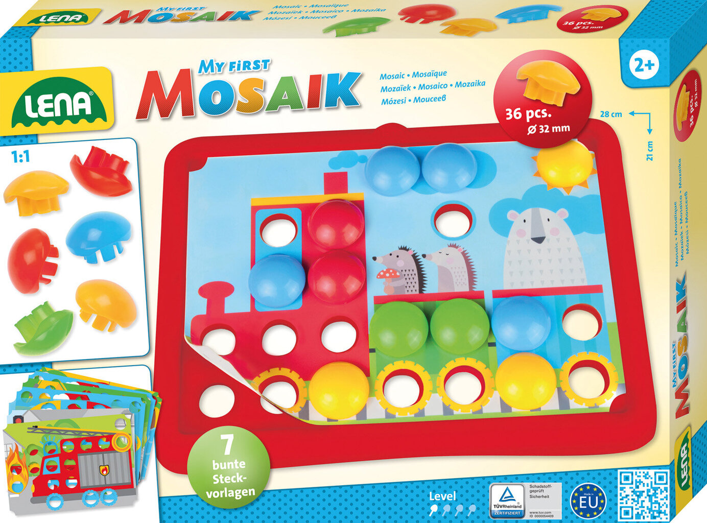 Mozaīka bērniem "Transports" cena un informācija | Attīstošās rotaļlietas | 220.lv